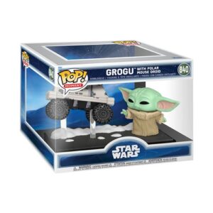 Funko Pop Moment Grogu avec le Polar Mouse Droid de Star Wars