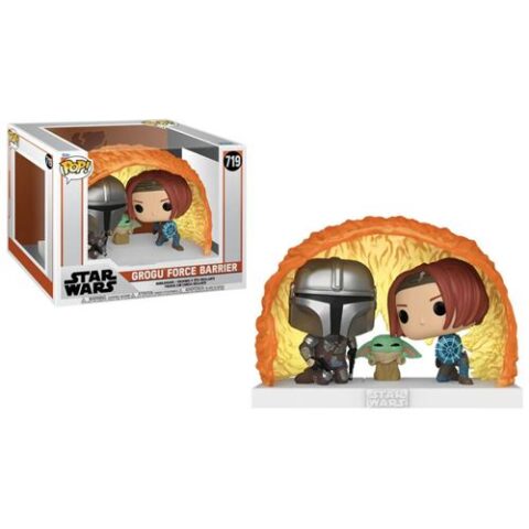 Figurine Funko Pop! Moment – Star Wars – The Mandalorian Force Bubble