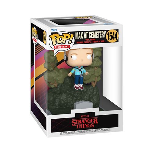 Figurine Funko Pop Moments Stranger Things S4 Max at Cemetery