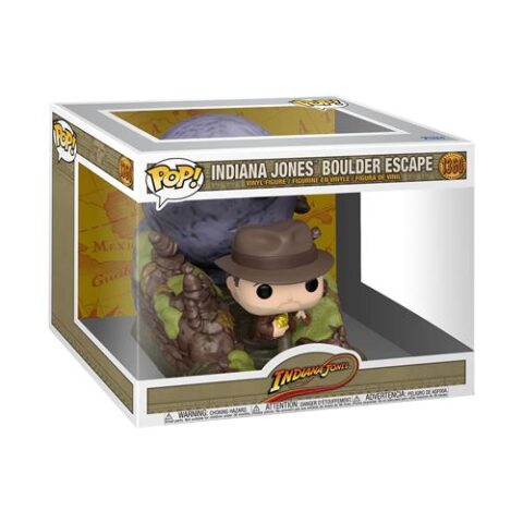 Figurine Funko Pop Movie Moment Indiana Jones Boulder Escape