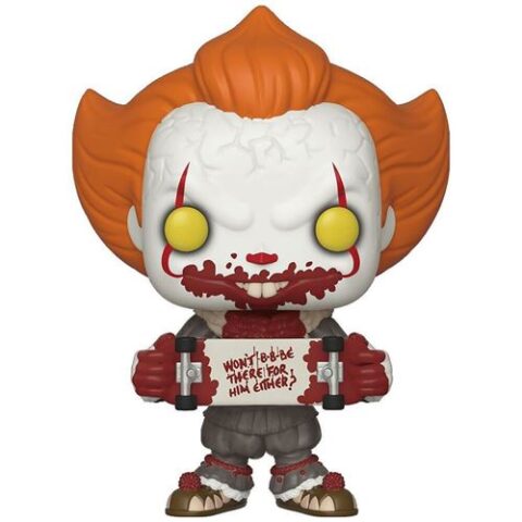 Figurine Funko Pop Movies IT Chapter 2 Pennywise with Skateboard