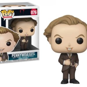 Funko Pop Pennywise Without Make Up, figurine inspirée d’It 2 pour collection horreur