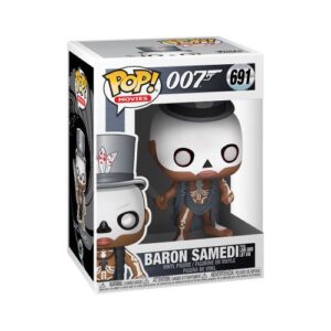 Funko Pop Baron Samedi, figurine de collection inspirée de James Bond
