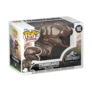 Funko Pop Jurassic Park Fossil Tyrannosaurus, figurine de collection sur le thème des fossiles.