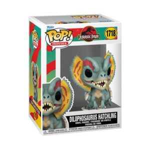 Funko Pop Hatchling Dilophosaurus, jeune dinosaure de Jurassic Park en figurine de collection
