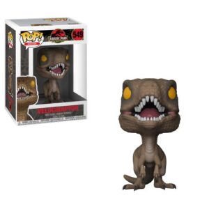 Funko Pop Velociraptor de Jurassic Park, figurine de collection sous licence.