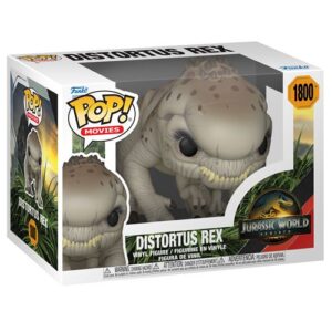 Funko Pop Distortus Rex, figurine Jurassic World pour collection de films