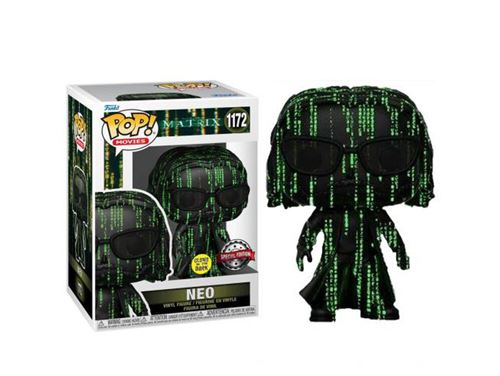Figurine Funko Pop! Movies N°1172 – Matrix – The Matrix 4 – Neo (coded)