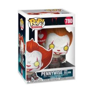 Funko Pop Pennywise avec ballon, figurine de cinéma dédiée à l’horreur