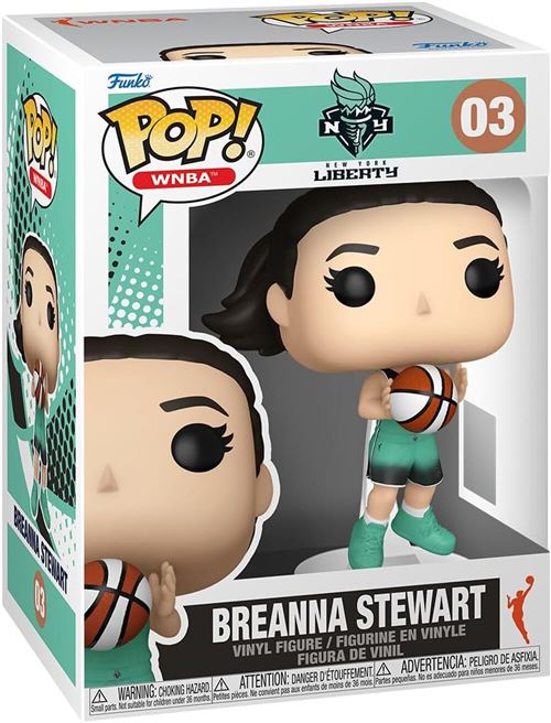 Figurine Funko Pop! N°03 | NBA | New York Liberty | Breanna Stewart