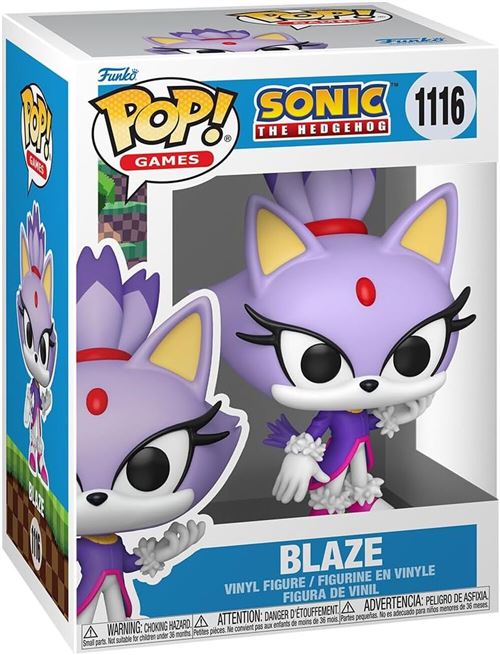 Figurine Funko Pop! N°1116 | Sonic | Blaze The Cat