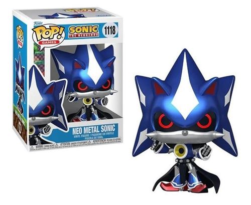 Figurine Funko Pop! N°1118 | Sonic | Neo Metal Sonic (metallique)