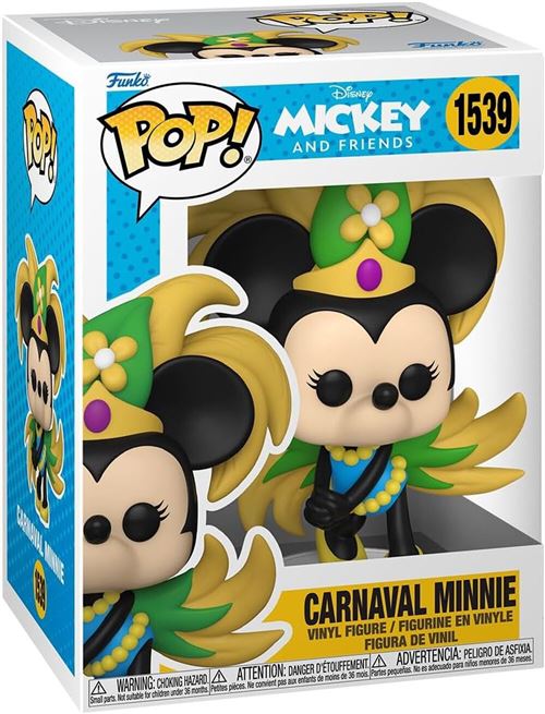 Figurine Funko Pop! N°1539 | Disney | Carnaval Minnie