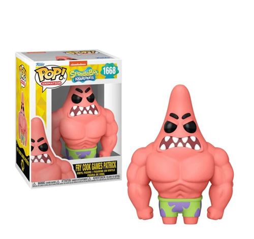 Figurine Funko Pop! N°1668 – Bob L’eponge 25th – Patrick Musclé