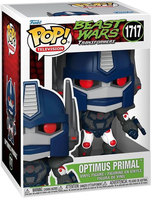Figurine Funko Pop! N°1717 | Transformers | Optimus Primal