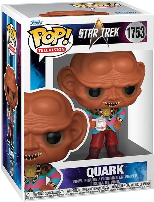 Figurine Funko Pop! N°1753 | Star Trek Deep Space Nine | Quark