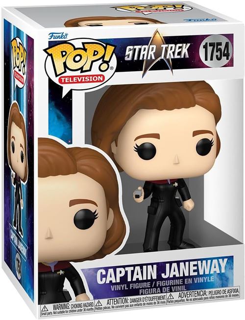 Figurine Funko Pop! N°1754 | Star Trek Voyager | Capt. Janeway