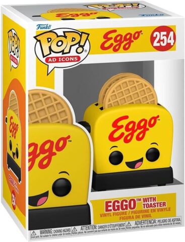 Figurine Funko Pop! N°254 | Kelloggs | Eggo Avec Toaster