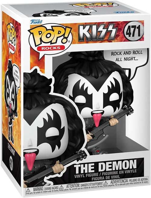 Figurine Funko Pop! N°471 | Kiss | The Demon