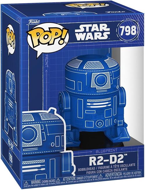Figurine Funko Pop! N°798 | Star Wars | R2-d2 Bp