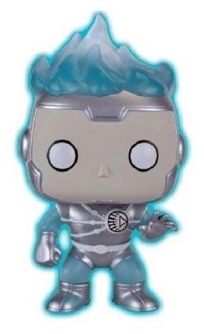 Figurine Funko Pop! N°91 – Dc Comics – Firestorm White Lantern Gitd