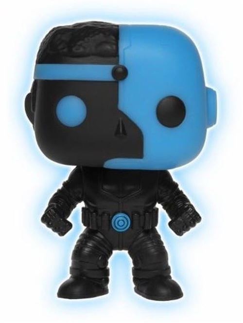 Figurine Funko Pop! N°95 – Justice League – Cyborg Silhouette Gitd