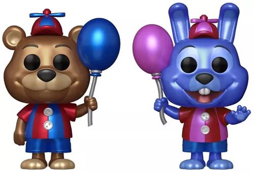 Figurine Funko Pop! N° – Five Nights At Freddy’s – Bln Bonnie/freddy 2pk (mt)