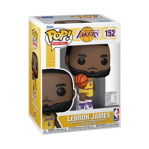 Figurine Funko Pop NBA Los Angeles Lakers n°6 Lebron James
