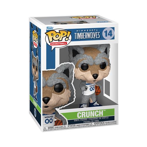 Figurine Funko Pop NBA Mascots Minnesota Crunch™ The Wolf