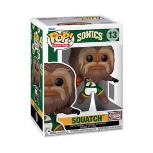 Figurine Funko Pop Sonics Squatch, référence NBA dédiée aux fans de mascottes