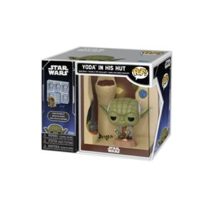 Funko Pop Nooks Yoda représenté dans son univers Star Wars