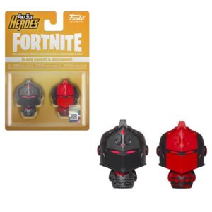 Funko Pop Fortnite 2Pack réunissant Black Knight et Red Knight de Fortnite