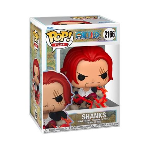 Figurine Funko Pop Plus One Piece Shanks with Chase Modèle aléatoire