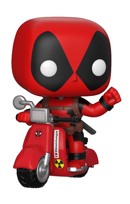Figurine Funko Pop Rides Deadpool on Scooter