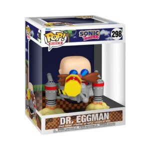 Funko Pop Rides Sonic Dr. Eggman, figurine de collection inspirée du jeu vidéo Sonic