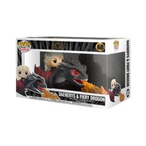 Funko Pop Rides Daenerys Drogon, figurine de la série Game of Thrones