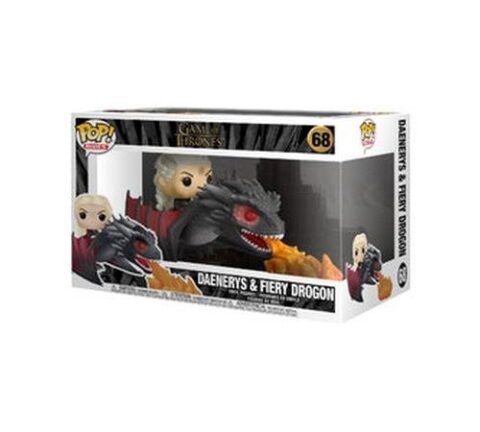 Figurine Funko Pop Rides TV Game of Thrones Daenerys chevauchant Drogon