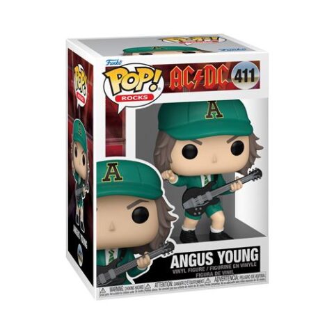 Figurine Funko Pop Rocks AC/DC Angus Young Green