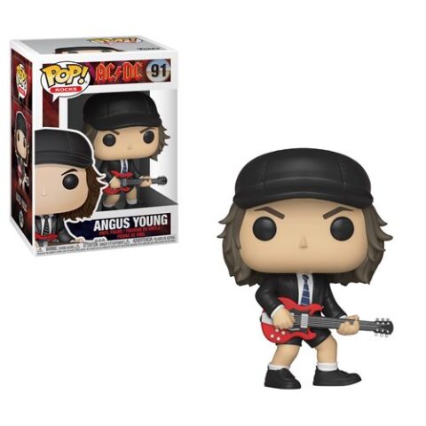 Figurine Funko Pop Rocks AC/DC Angus Young with Chase Modèle aléatoire