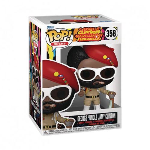 Figurine Funko Pop! Rocks – G. Clinton – Parliament Funkadelic