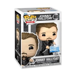 Funko Pop Johnny Hallyday, figurine de collection dédiée à l’univers musical