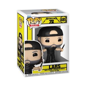 Funko Pop Rocks Metallica Lars, figurine de collection dédiée à Metallica