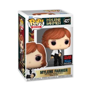 Funko Pop Mylène Farmer, figurine Rocks présentée comme exclusivité Fnac