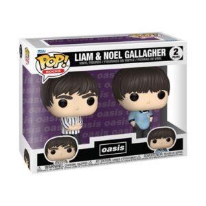 Figurine Funko Pop Oasis associée à Liam et Noel Gallagher, gamme Rocks S2