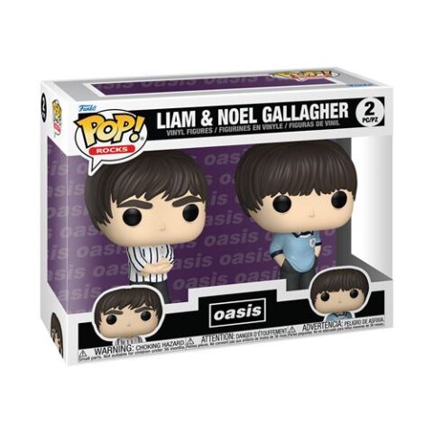 Figurine Funko Pop Rocks Oasis S2 Liam & Noel Gallagher