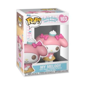 Funko Pop My Melody, figurine Sanrio en PVC de 9 cm pour collectionneurs