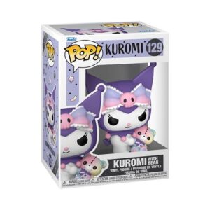 Funko Pop Kuromi accompagnée d’un ours, figurine de collection Sanrio