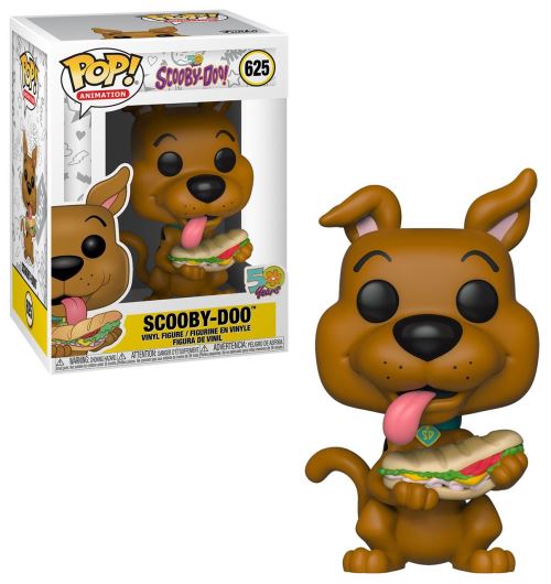 Figurine Funko Pop Scooby Doo with sandwich