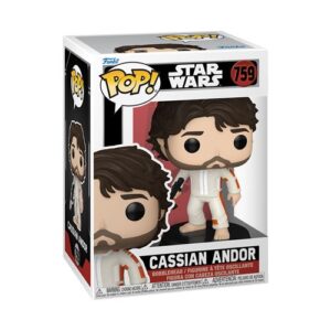Funko Pop Cassian Andor, figurine de collection liée à Star Wars Andor S2