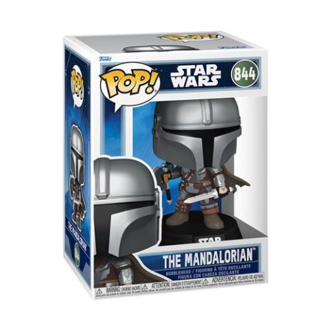 Figurine Funko Pop Star Wars Mandalorian & Grogu S2 The Mandalorian